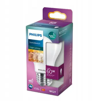 LED CLASSIC ŽARULJA PHILIPS SSW 60W A60 E27WWFR ND 1PF/10