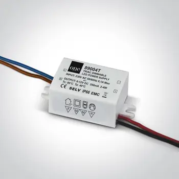 LED DRIVER 350mA/2-4W IP66 TRIAC DIMM.