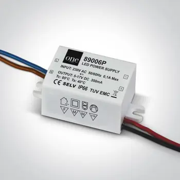 LED DRIVER 350mA/2-6W IP66 ON-OFF