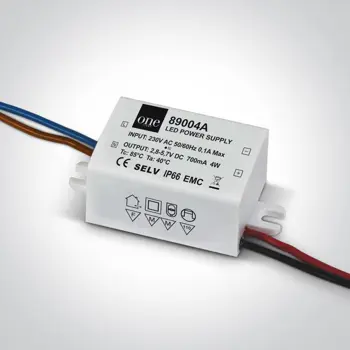 LED DRIVER 700mA/2-4W IP66 ON-OFF