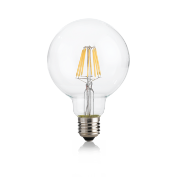 LED EDISON ŽARULJA 8W GLOBO D95 E27 800lm -2700K Transparentna