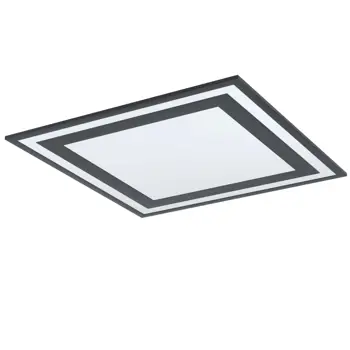 LED PANEL 595X595, 36W, 4600lm, 4000K, ALU/CRNO-BIJELA SAVATARILA