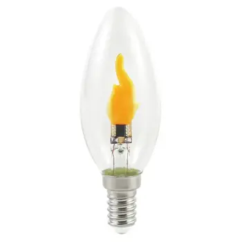 LED ŽARULJA FLICKER PLAMEN E-14/0,5W/1800K/8LM