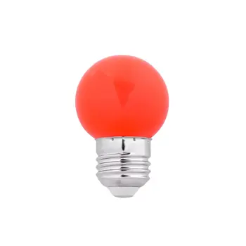 LED ŽARULJA  G45 RED E27 1W LED