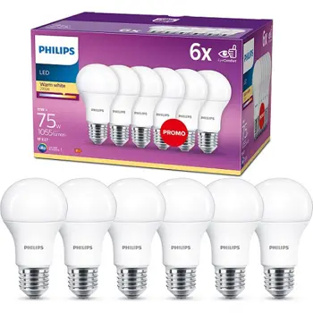 LED ŽARULJA PHILIPS 75W A60 E27 WW 230V FR ND 6CT/4