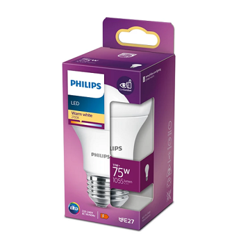 LED ŽARULJA PHILIPS 75W A60 E27 WW FR ND 1PF/10