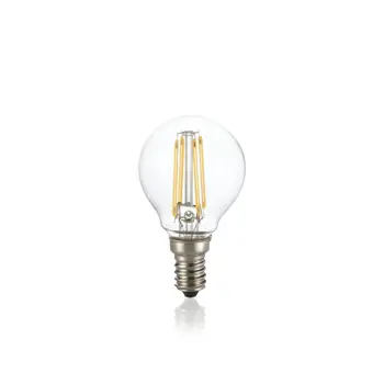 LED ŽARULJA SFERA E14 4W/3000K PROZIRNA