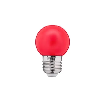 LED ŽARULJA U BOJI  1W G45 240V 20Lm PC CRVENA THORGEON