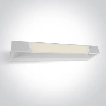 LED ZIDNA SVJETILJKA 12W WW IP44 230V BIJELA