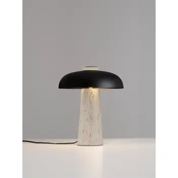 LENTO STOLNA SVJETILJKA TRAVERTIN/MAT CRNA G9 3X5W IP20