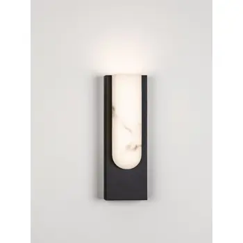 LESTER Zidna svjetiljka LED 13 W 957 lm IP20 3000 K Crna
