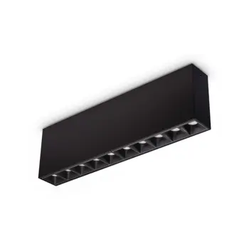 LIKA STROPNA LED SVJETILJKA PL 21W 3000K CRNA