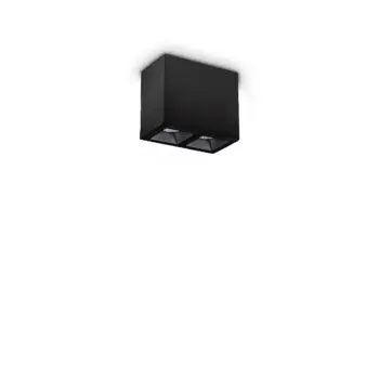 LIKA STROPNA LED SVJETILJKA PL 6W 3000K CRNA