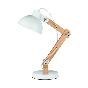 LILA STOLNA LAMPA E27 /IP20/BIJELA