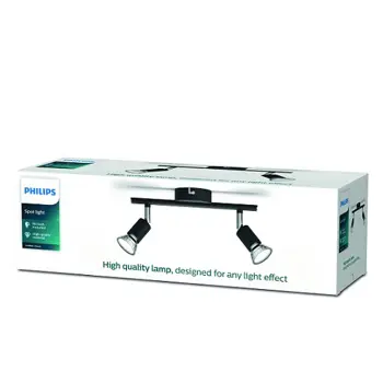 Limbali PHILIPS STROPNI REFLEKTOR CRNI 2x50W 230V