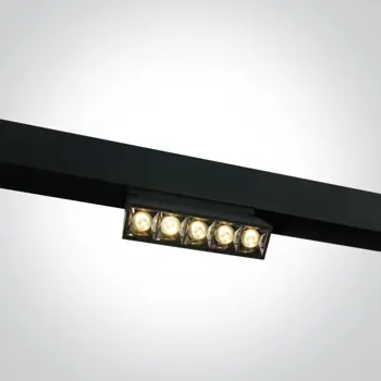 LINEARNA LED SVJETILJKA MAGNET 12W/48V/3000K/960lm CRNA