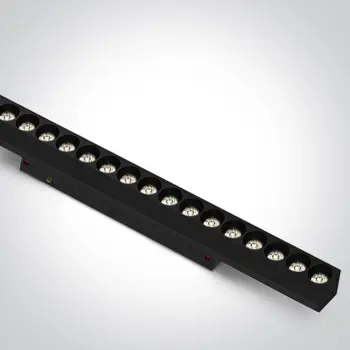 LINEARNA LED SVJETILJKA ZA MAGNETSKE ŠINE DALI 18W CRNA CCT 48V IP20 MINI/MIDI