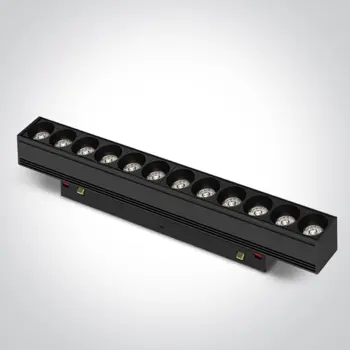 LINEARNA LED SVJETILJKA ZA MAGNETSKE ŠINE DALI CRNA 12W CCT 48V IP20 MINI/MIDI