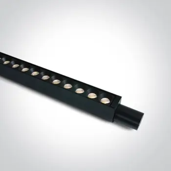 LINEARNA LED SVJETILJKA ZA Plug & Play ŠINE 24W CCT 48V IP20 CRNA