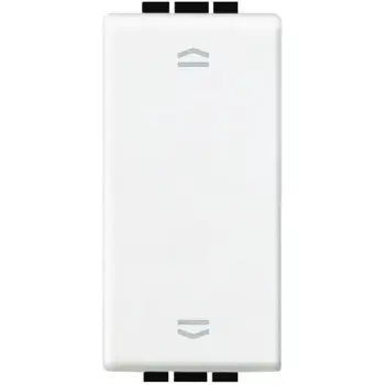 LIVING LIGHT DVOSMJERNO TIPKALO 1P/10A/250V 1M BIJELO