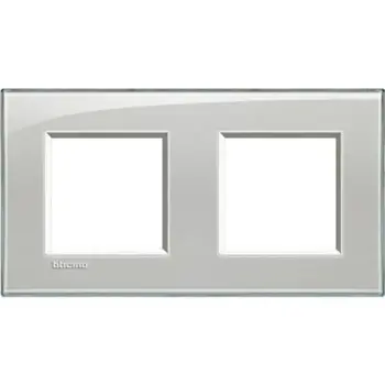 LIVING LIGHT POKROVNI OKVIR 2+2M LEDENO SIVI