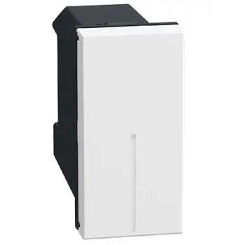 LIVING LIGHT TIPKA S INDIKATOROM 1M GRIJALICA BIJELA