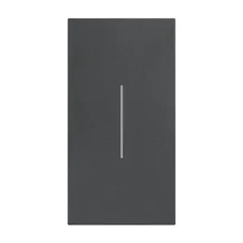 LNOW POKROVNA TIPKA PREKIDAČA 2M CRNA