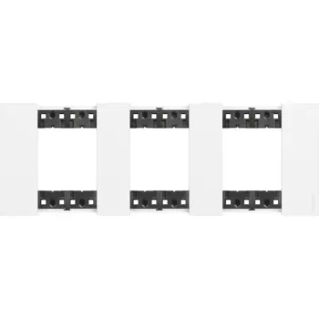 LNOW UKRASNI OKVIR 2M+2M+2M 71mm BIJELI