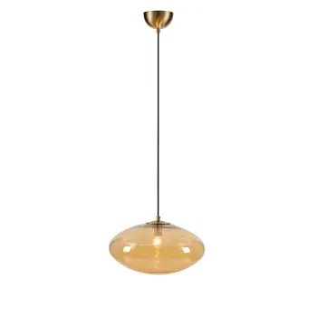 LOCUS VISILICA 1L AMBER/BRASS E14