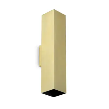 LOOK AP2 KVADRATNA ZIDNA SVJETILJKA D60 H300 2xGU10 MESING