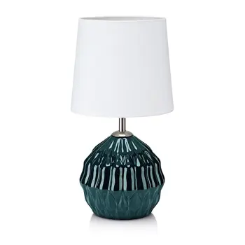 LORA STOLNA LAMPA 1L GREEN/WHITE E14