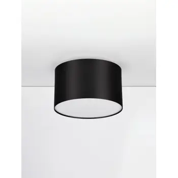 LULDO STROPNA SVJETILJKA LED/3000K/10W/588Lm/CRNA