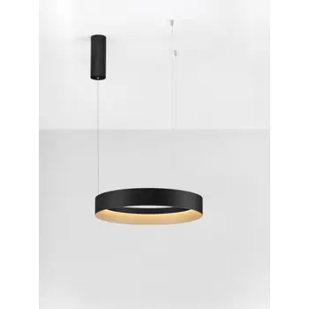 LUMIA LED VISILICA CRNA 39W IP20 CCT 2700-4000K TRIAK PRIGUŠLJIVA