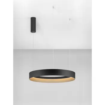 LUMIA LED VISILICA CRNA 48W IP20 CCT 2700-4000K TRIAK PRIGUŠLJIVA