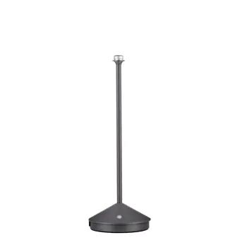 LUMO STOLNA LAMPA  LED 3000K 120lm  IP54 TAMNO SIVA