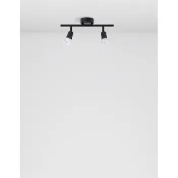 LUP REFLEKTOR GU10 IP20/SATIN CRNA 2X