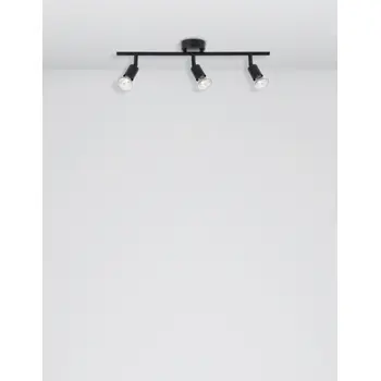 LUP REFLEKTOR GU10 IP20/SATIN CRNA 3X