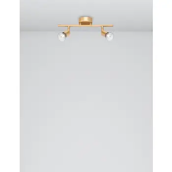 LUP REFLEKTOR GU10 IP20/SATIN ZLATNA 2X