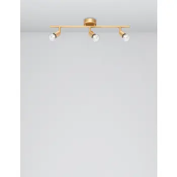 LUP REFLEKTOR GU10 IP20/SATIN ZLATNA 3X