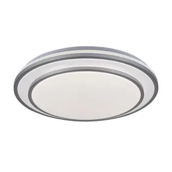 LUPITA STROPNA SVJETILJKA LED 40/SREBRNA/IP20/2700lm