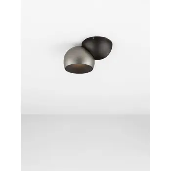 LUSA STROPNI LED REFLEKTOR CRNI/NIKAL 11W IP20 3000K