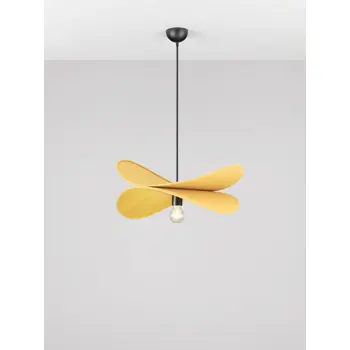 LUVE Visilica Grlo E27 1x12 W IP20 Žuta/Crna