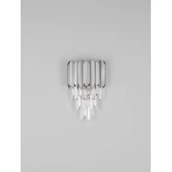 MAGNOLIA ZIDNA SVJETILJKA KRISTAL LED E14 2x5W 100-240V IP20