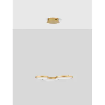 MAGNUS VISILICA LED 28W/3000K/1900lm/IP20/MESING ZLATNA