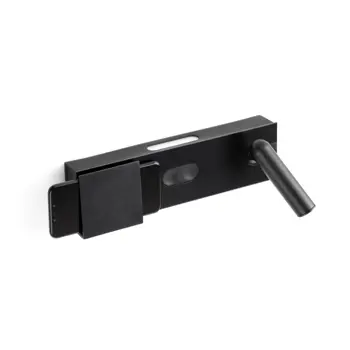 MAGOS BLACK ZIDNA SVJETILJKA  DIMMABLE WITH READER 3W 2700