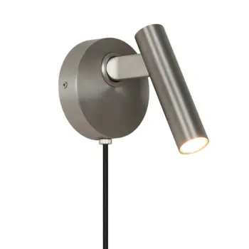 MAKOTO ZIDNA LAMPA SATIN KROM G9/IP20/5W/220-240V