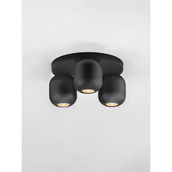 MARLIN STROPNA SVJETILJKA CRNA GU10 3X10W IP20