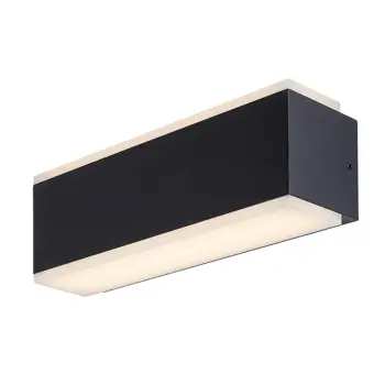 MATARO VANJSKA ZIDNA SVJETILJKA LED 12W/CRNA/IP54/950lm