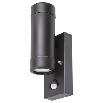 MEDINA VANJSKA ZIDNA SVJETILJKA  GU10 2X MAX 10/MAT CRNA/IP44