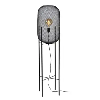 MESH STAJAĆA LAMPA CRNA fi 35 1xE27 40W Steel